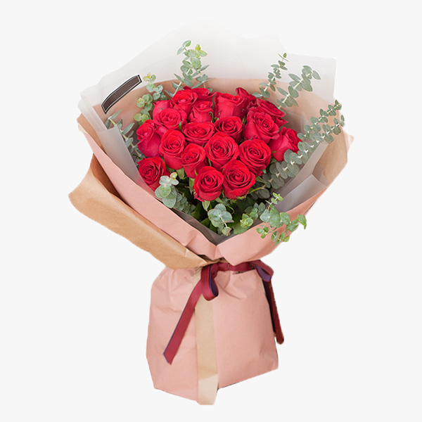래드토핑 꽃다발 - 꽃다발 장미 생일 프로포즈 선물 전국꽃배달서비스
