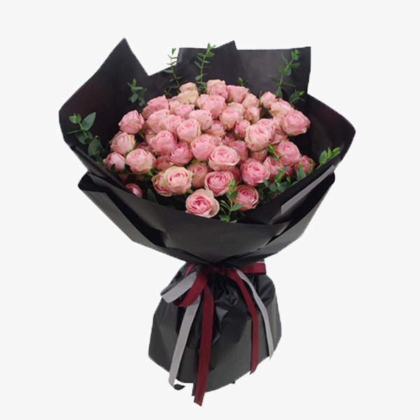 핑크럽 꽃다발 - 꽃다발 장미 생일 프로포즈 선물 전국꽃배달서비스